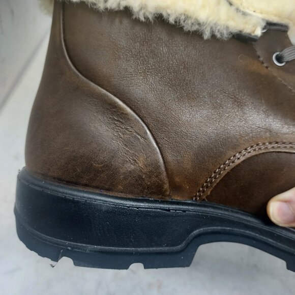 Blundstone Brown Waterproof Thermal Lace Up Boot - Picture 7 of 11